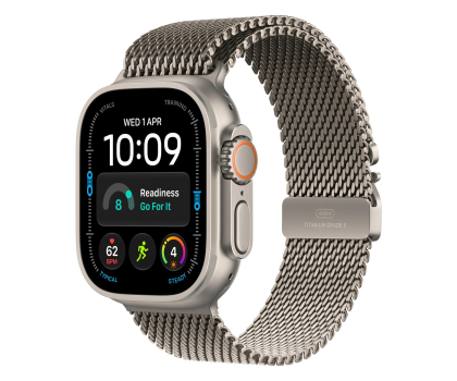 Smartwatch Apple Watch Ultra 4/Naturalny Tytan/Naturalny Tytan Mediolańska L